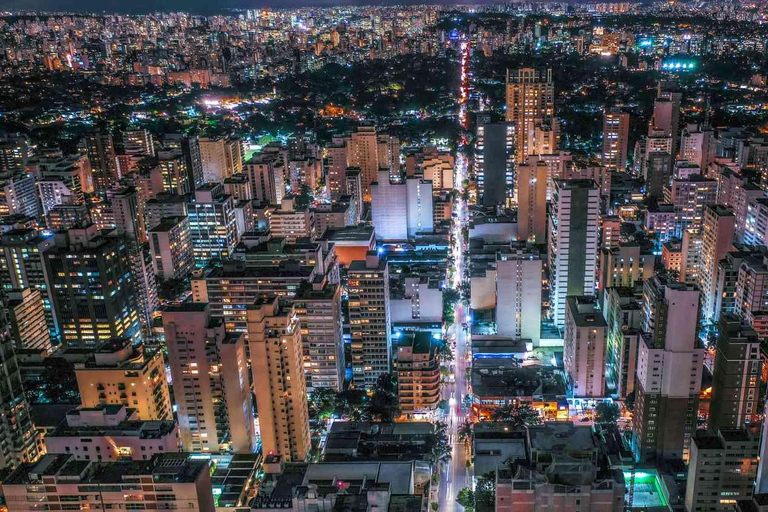 São Paulo: Excursión nocturna con bares en las azoteas