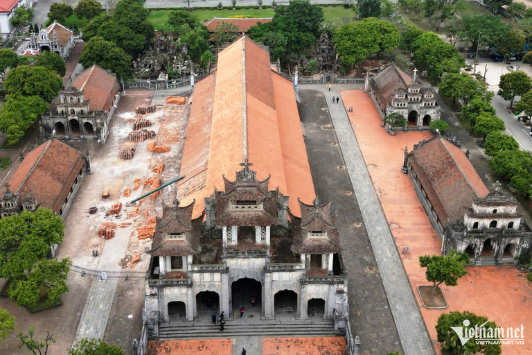 Hanoi: Stone Cathedral or Hat & Incense Village _SMALL GROUP Private Tour Phat Diem Stone Cathedral & Conical Hat Village