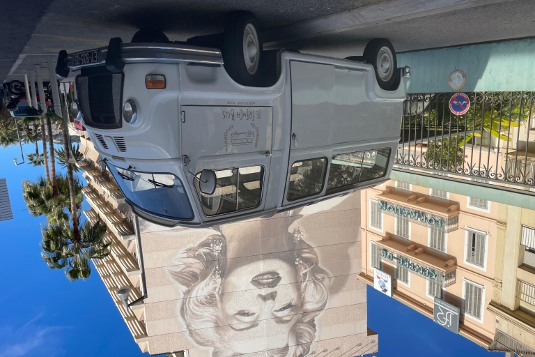 Boho-Tagestour an der Côte d'Azur mit einem alten französischen Bus