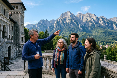 3 Transylvanian Castles: Wednesday, Peles & Dracula + Brașov COACH TOUR Audio guides in 24 languages