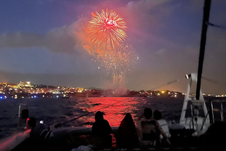Tarragona's Fireworks Sail Catamaran