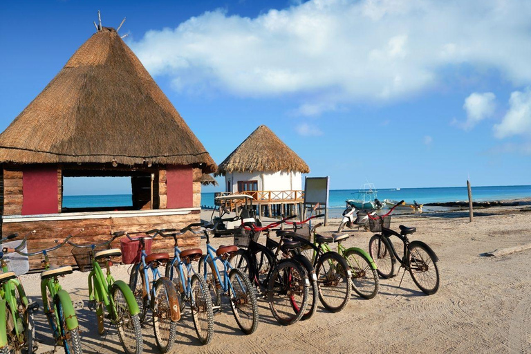 Holbox: Tour de día completo a 2 islas, cenote y comida incluidos