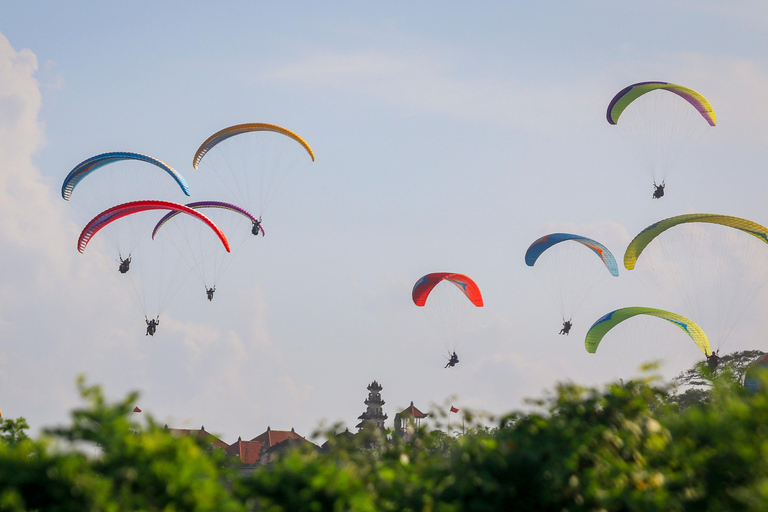 Bali: Nusa Dua Tandem Paragliding with Certified Pilot Tandem Paragliding For Indonesia Nationality/KITAS Holders