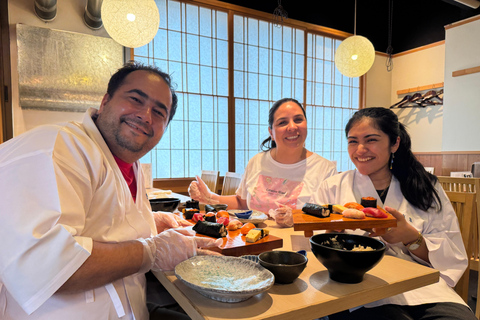 Tokyo Sushi Making Experience near Tokyo Skytree
