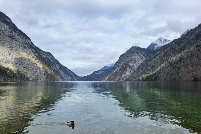 Depuis Munich : Excursion au lac Königssee avec tour en bateau et mine de sel