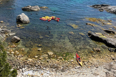 From Barcelona: Costa Brava Kayak & Snorkel Tour with Picnic From Barcelona: Costa Brava Kayaking and Snorkeling Day Trip
