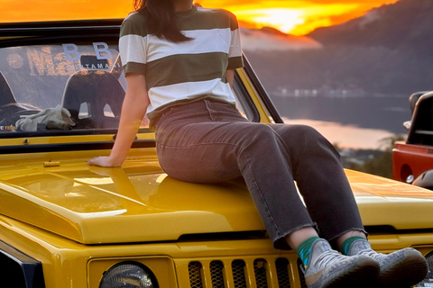 Bali: Sunrise Tour by 4WD Jeep and Instagramable Cafe Enttrance Tickets to The Janu Natural Hot Spring