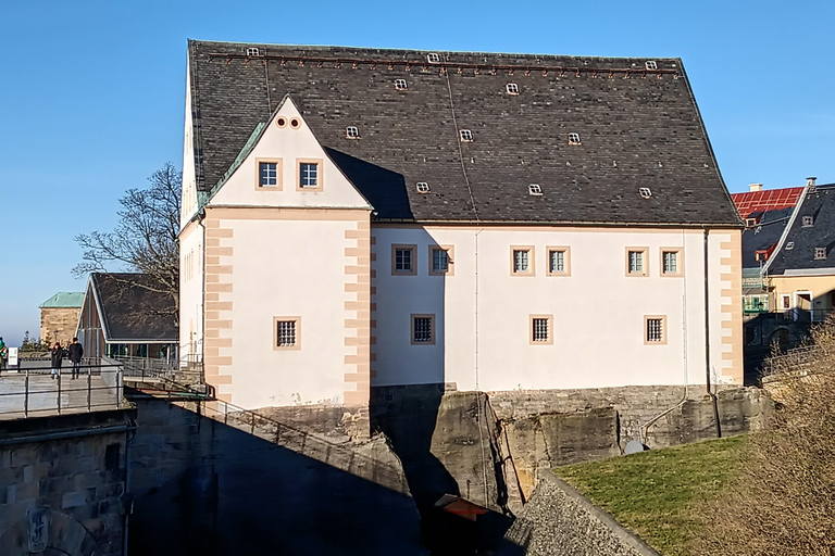 From Dresden: Table mountains Lilienstein & Königstein tour