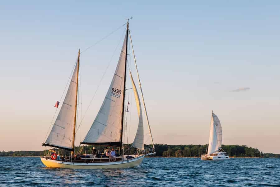 St. Michaels: 2-stündiger Segeltörn in der Chesapeake Bay auf der Lady Patty. Foto: GetYourGuide St. Michaels: 2-stündiger Segeltörn in der Chesapeake Bay auf der Lady Patty. Foto: GetYourGuide