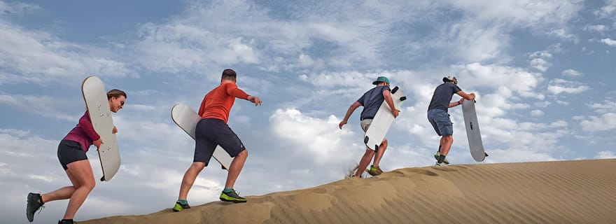 Depuis Lima : excursion de luxe à Paracas et Huacachina avec déjeuner et dunes