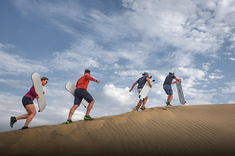 Lima: Viagem de 1 dia a Paracas e ao Oásis de Huacachina com vinho e dunas