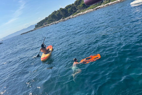 Cannes Private Boat Cruise with Captain and Water Activities Cannes Private Boat Cruise with Captain and Water Activities