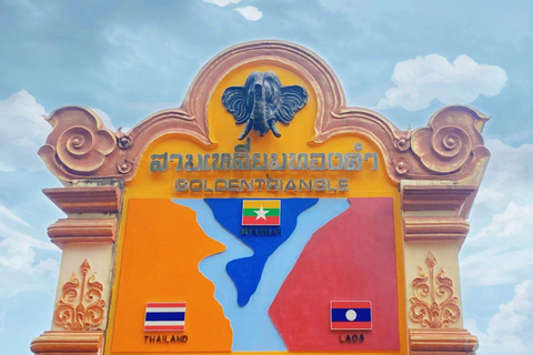 Chiang Rai Red Temple & Golden Triangle Boat Trip Free Lunch Hotel Pickup and Drop-Off (Within Pickup Area)