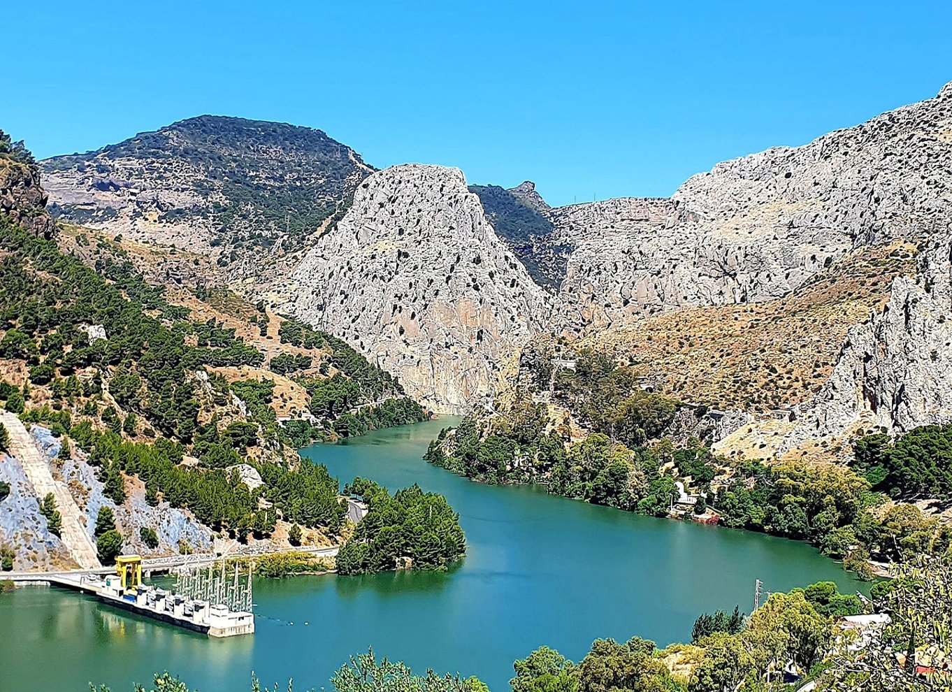 Málaga: Caminito del Rey guidet tur med transport