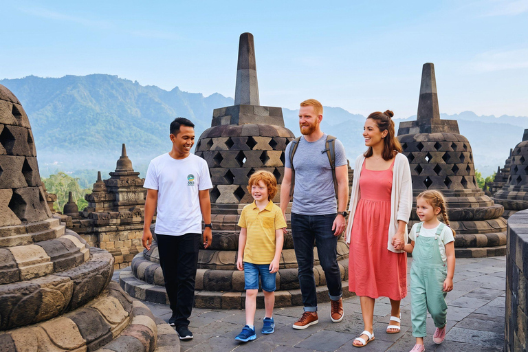 Yogyakarta: Borobudur, Merapi Jeep & Prambanan Tour Private Tour Upto 8 person I All Tickets Inclusive