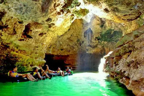 jomblang cave & pindul cave including guides, lunch & ticket