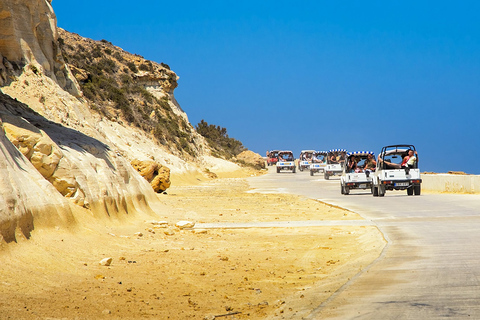 De Malta: Passeio de jipe em Gozo com almoço e trasladosCom líder de turismo que fala inglês