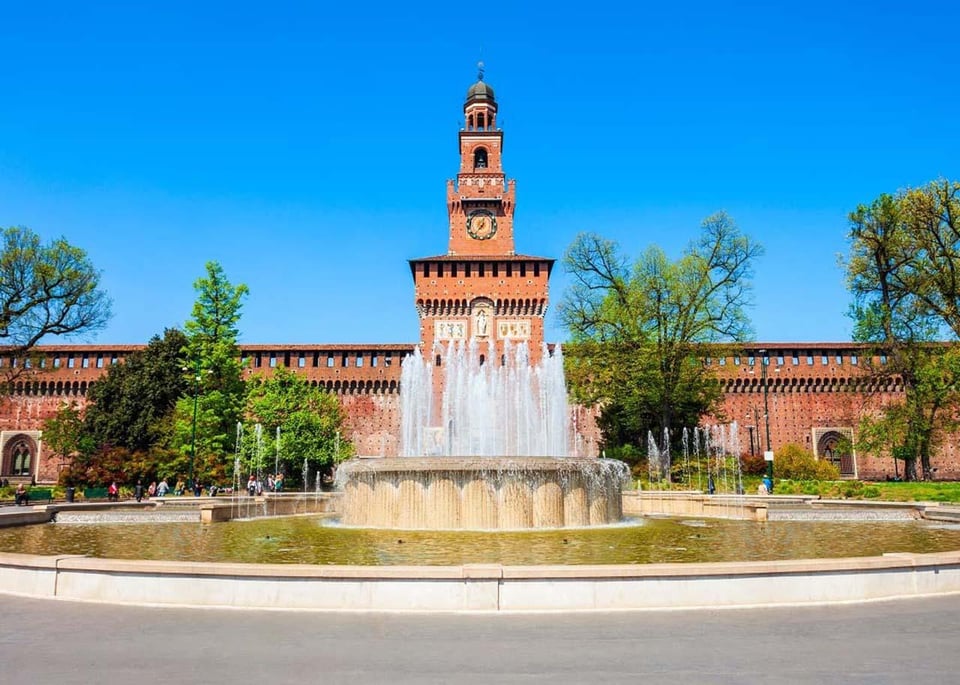 Sforza Castle ...