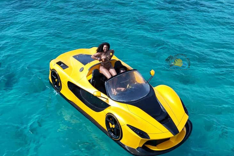 Nungwi/Kendwa: Jet Car Ride Adventure with Drone Footages Jet Car Ride with Drone Footage (Pickup Included)
