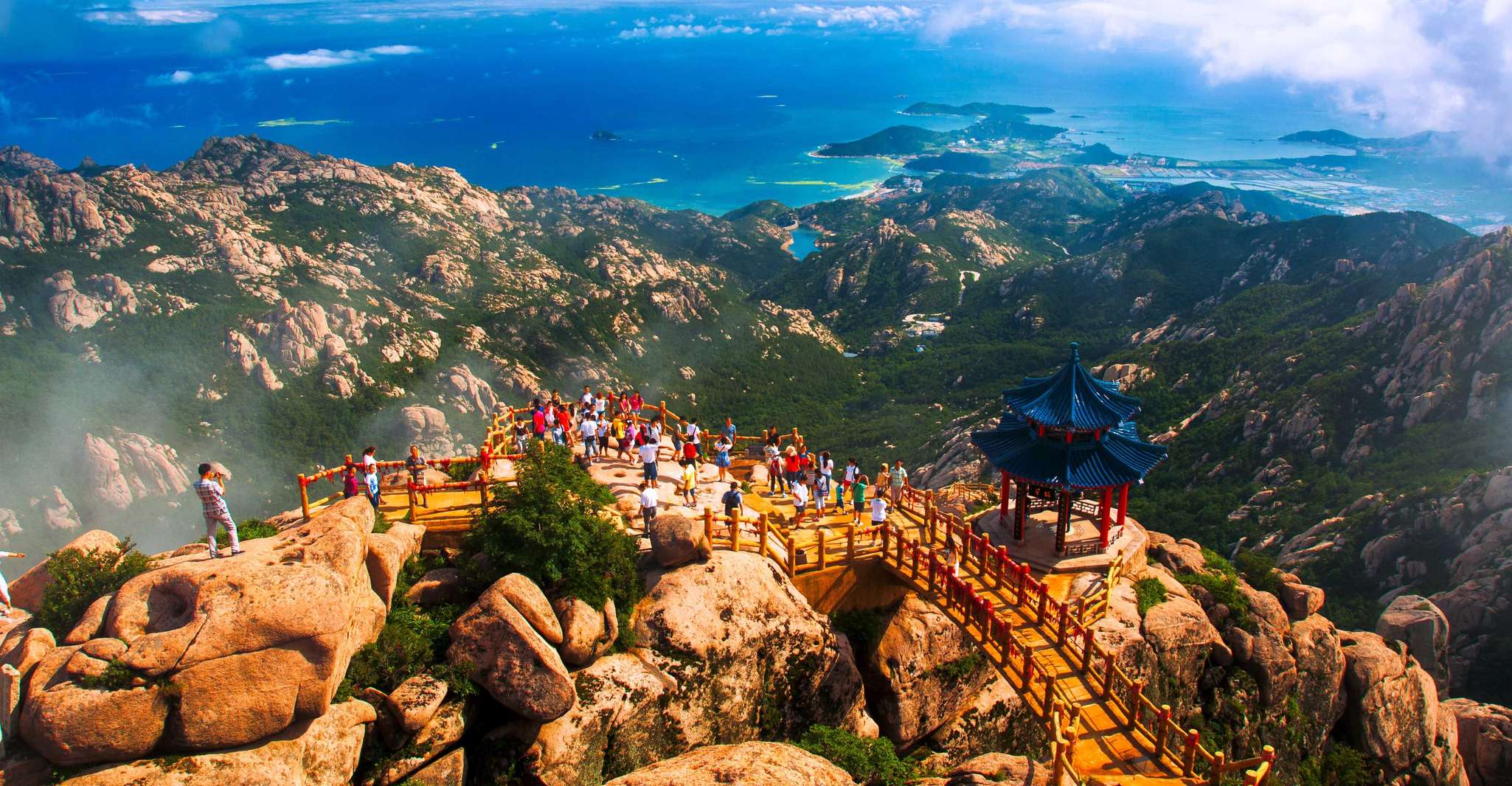 Qingdao, tour privato di un giorno alla montagna di Laoshan con funivia - Hizvo