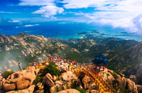 Qingdao, Visite privée de la montagne du Laoshan avec téléphérique - Hizvo