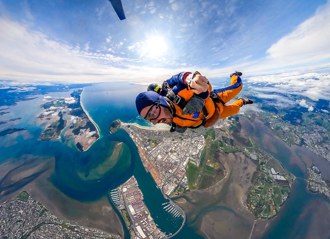 Fra Tauranga: Skydive over Mount Maunganui