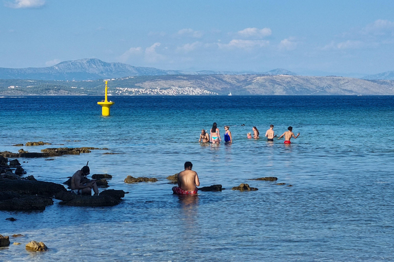 Split - Blå lagunen, Šolta skeppsvrak och Maslinca Privat tur