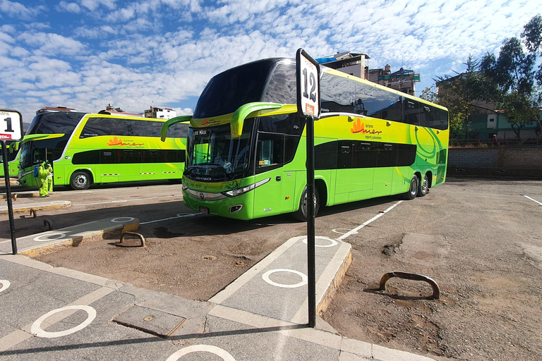 Autobús cama directo Puno Arequipa