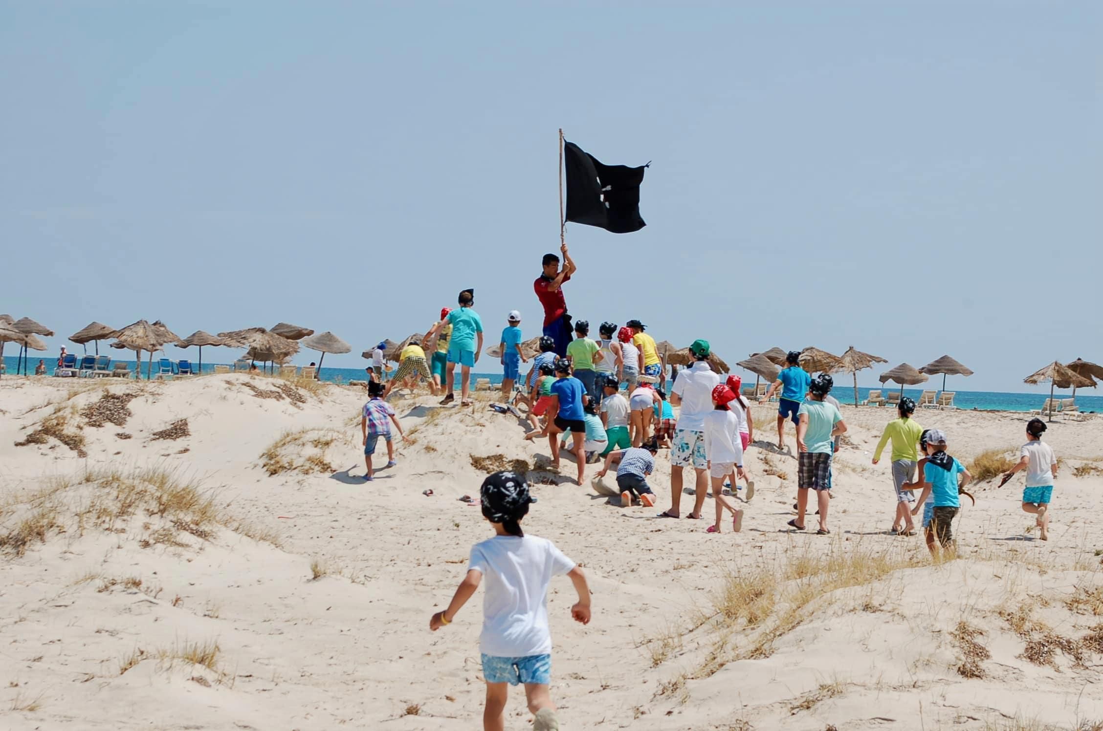Djerba: Piraten-Bootsfahrt zur Flamingo-Insel mit Mittagessen und Transfers