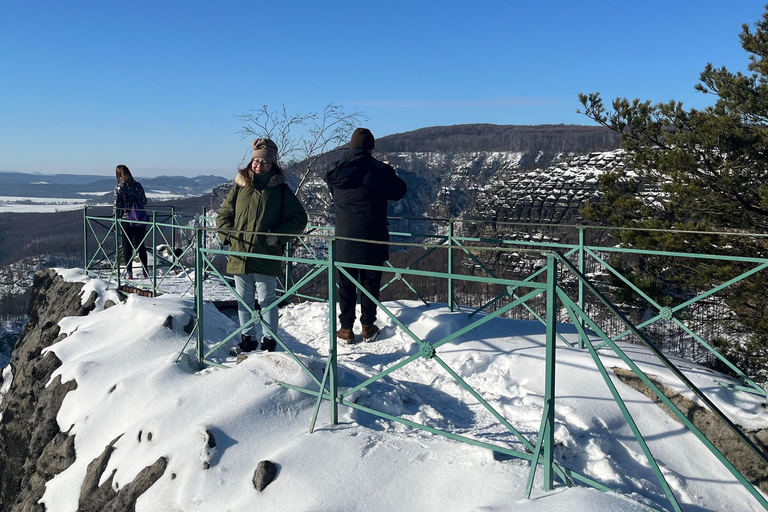 From Dresden: Winter Hike to Bohemian and Saxon Switzerland