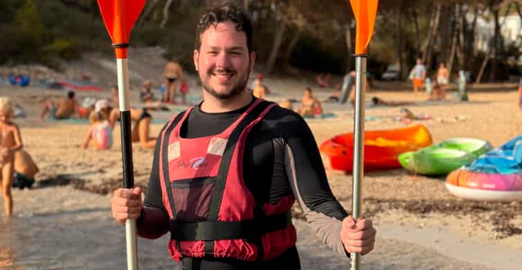 Mallorca: Kayak and Paddle Surf excursion through crystal clear water caves