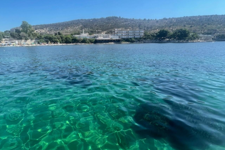 Cagliari: Boat Tour snorkeling della Sella con con aperitivo