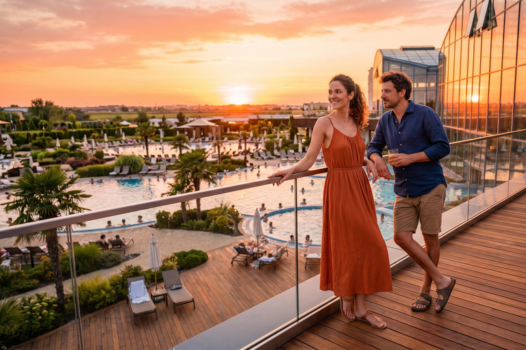 Therme Bucharest Tickets & Transfer - Palm, Galaxy, Elysium 12 hours Therme Bucharest Palm, Galaxy Access & Transfer