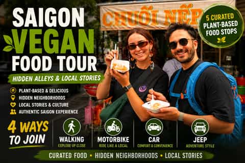 Saigon Vegan Food Tour: Hidden Alleys & Local Stories - Image 3