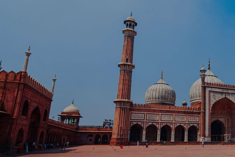 De Delhi : Lever de soleil sur le Taj Mahal et visite de la vieille ville de Delhi - en voiture