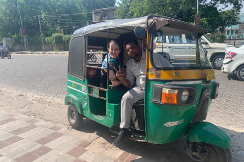 Jaipur Privat dagsutflykt med Tuk-Tuk och sightseeing med upphämtningJaipur Tuk-Tuk Tour med guide