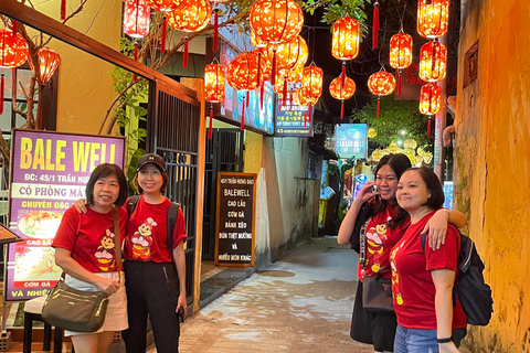 Hoi An hiden food evening adventure Group tour