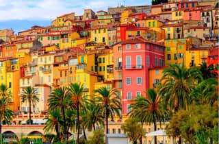 Italienischer Markt San Remo, Menton & La Turbie