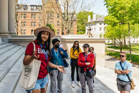 Boston: Harvard University Guided Walking Tour with Student