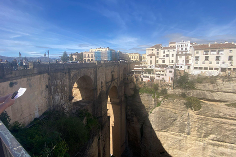 from Estepona, Marbella, Mijas: RONDA private tour incl. transportation and tapas