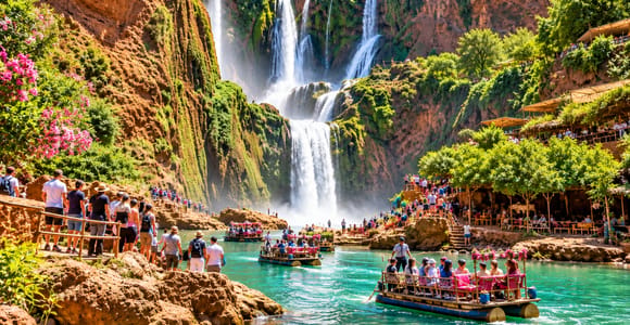 Da Marrakech: escursione alle cascate di Ouzoud con tour in barca