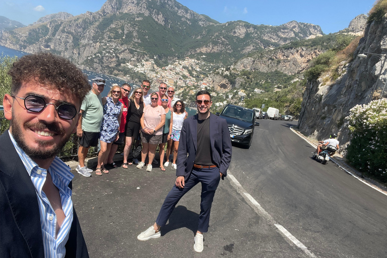 Tour naar de Amalfikust, Ravello en Positano vanuit Napels