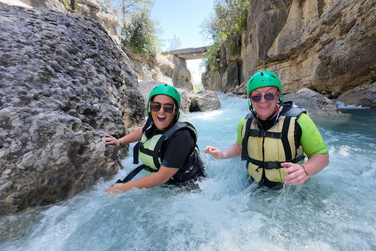 Antalya: Canyoning & Kayaking Adventure Tour w/ River Lunch Kayaking Adventure with Transfer and River Lunch