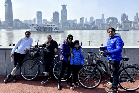 Shanghai Half-Day Bike Tour along East Bank of Huangpu River