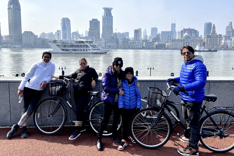 Shanghai Half-Day Bike Tour along East Bank of Huangpu River