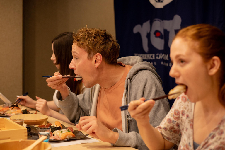 Tokyo : Expérience de fabrication de sushis avec un repas et un souvenir