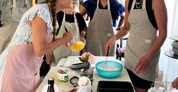 Family cooking lesson near Desenzano del Garda and Sirmione