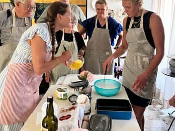Family cooking class near Desenzano del Garda and Sirmione
