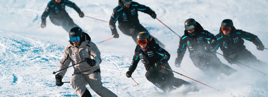 St. Moritz: Sunset Private Ski or Snowboard Lesson