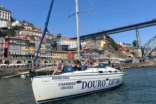 Porto: Charming Sailboat Cruise with Port Wine,Sunset Option